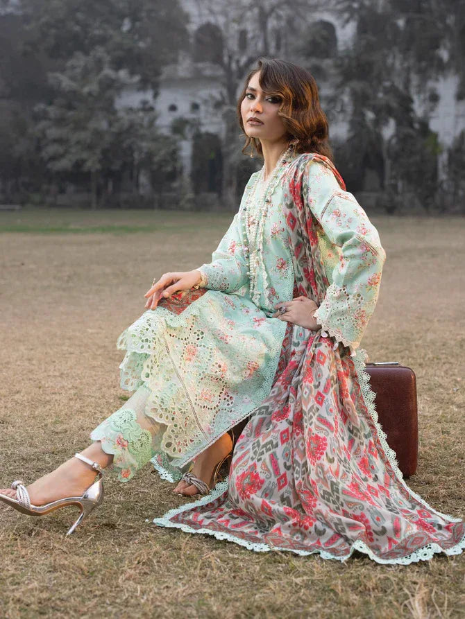 Faiza Faisal | Maya Luxury Lawn | Julia - Aqsa Fabrics