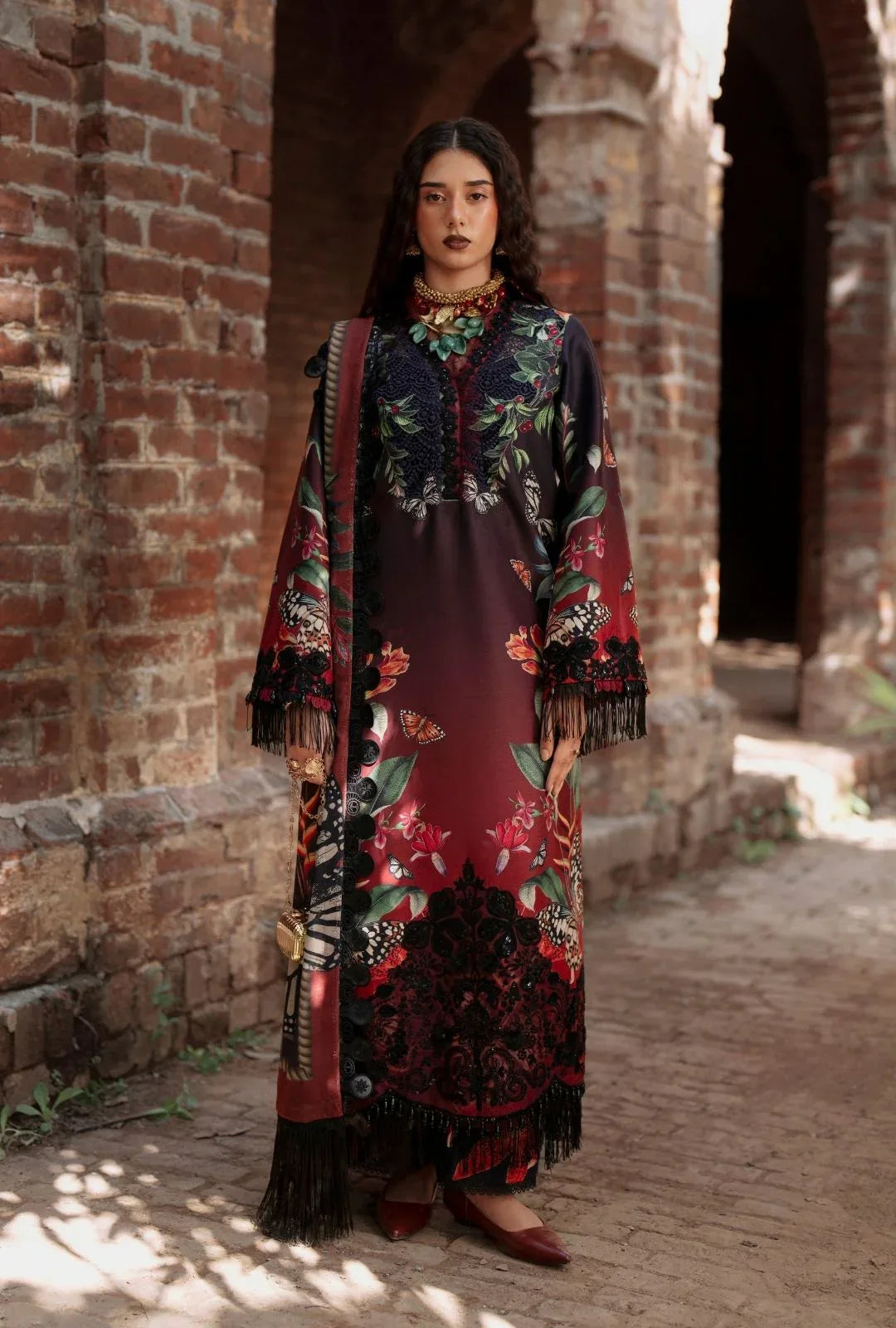 AJR Couture | Sard Sham | Araish - Aqsa Fabrics