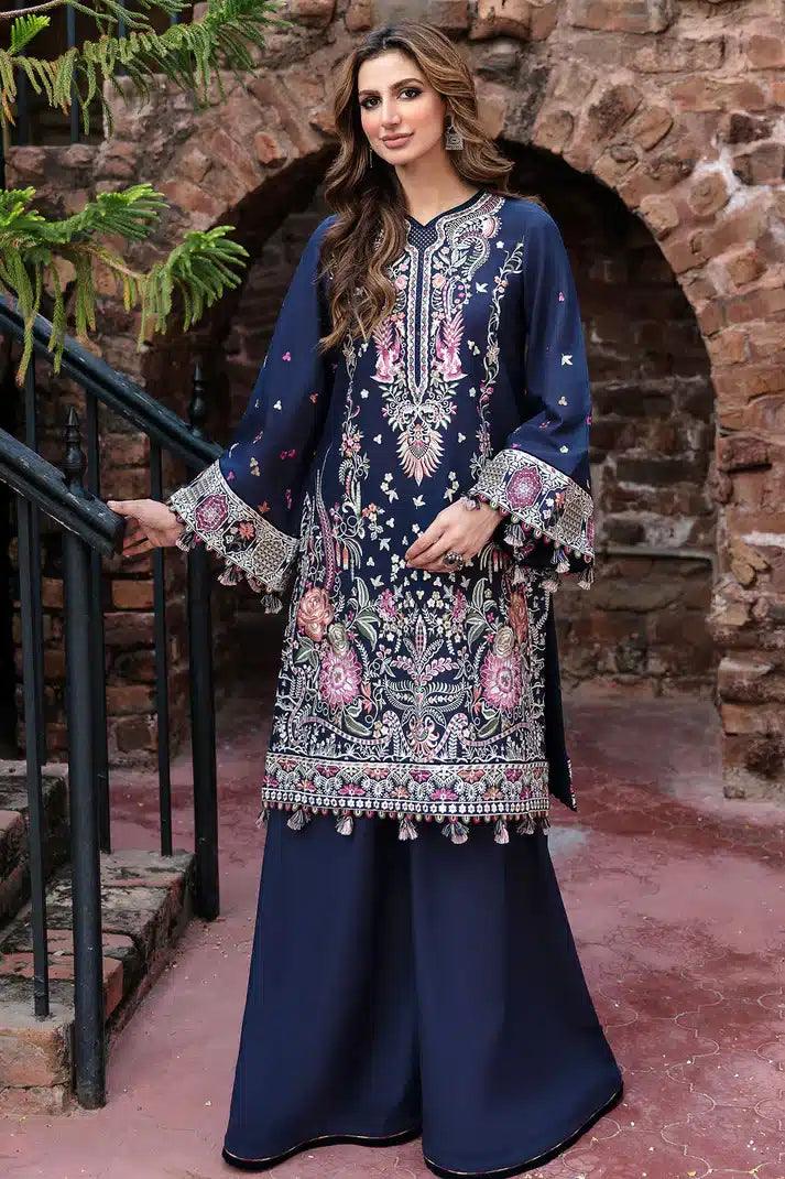 Jazmin | Dastaan Luxury Winter 23 | D6 - Aqsa Fabrics