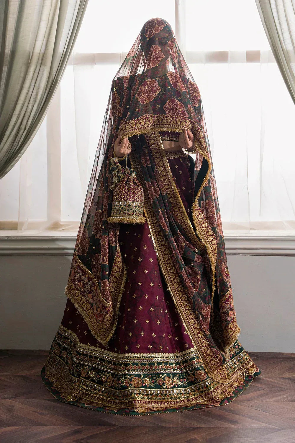 Baroque | Chantelle Embroidered Collection | CH12-03 - Aqsa Fabrics