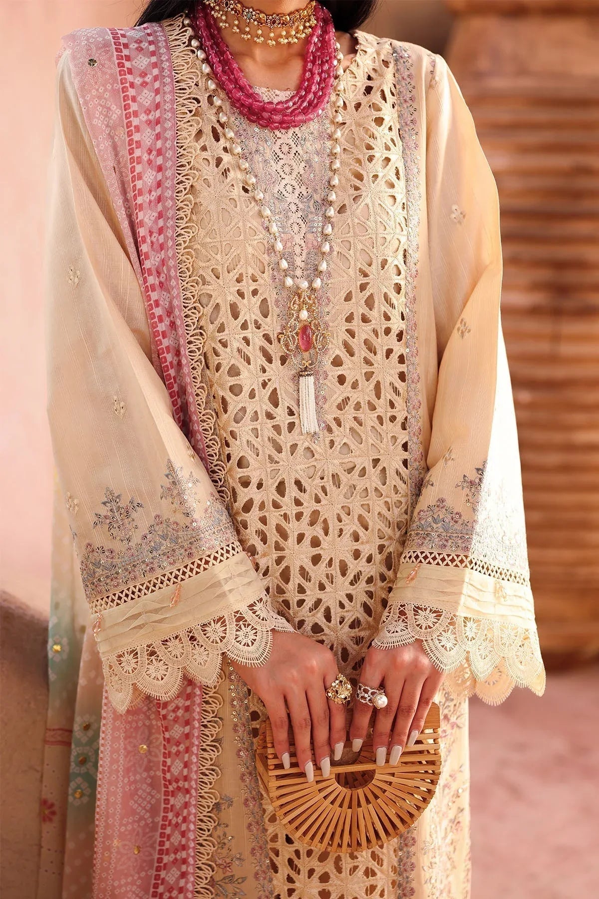 Nureh | Bazaar Lawn | NE-159 - Aqsa Fabrics