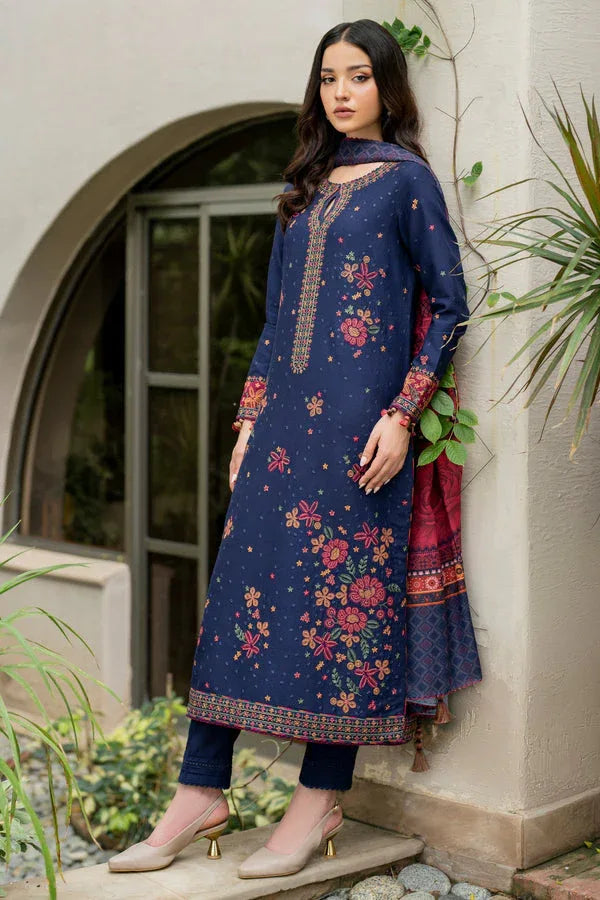 Jazmin | Winter Edition 24 | KHADDAR UW-0051 - Aqsa Fabrics