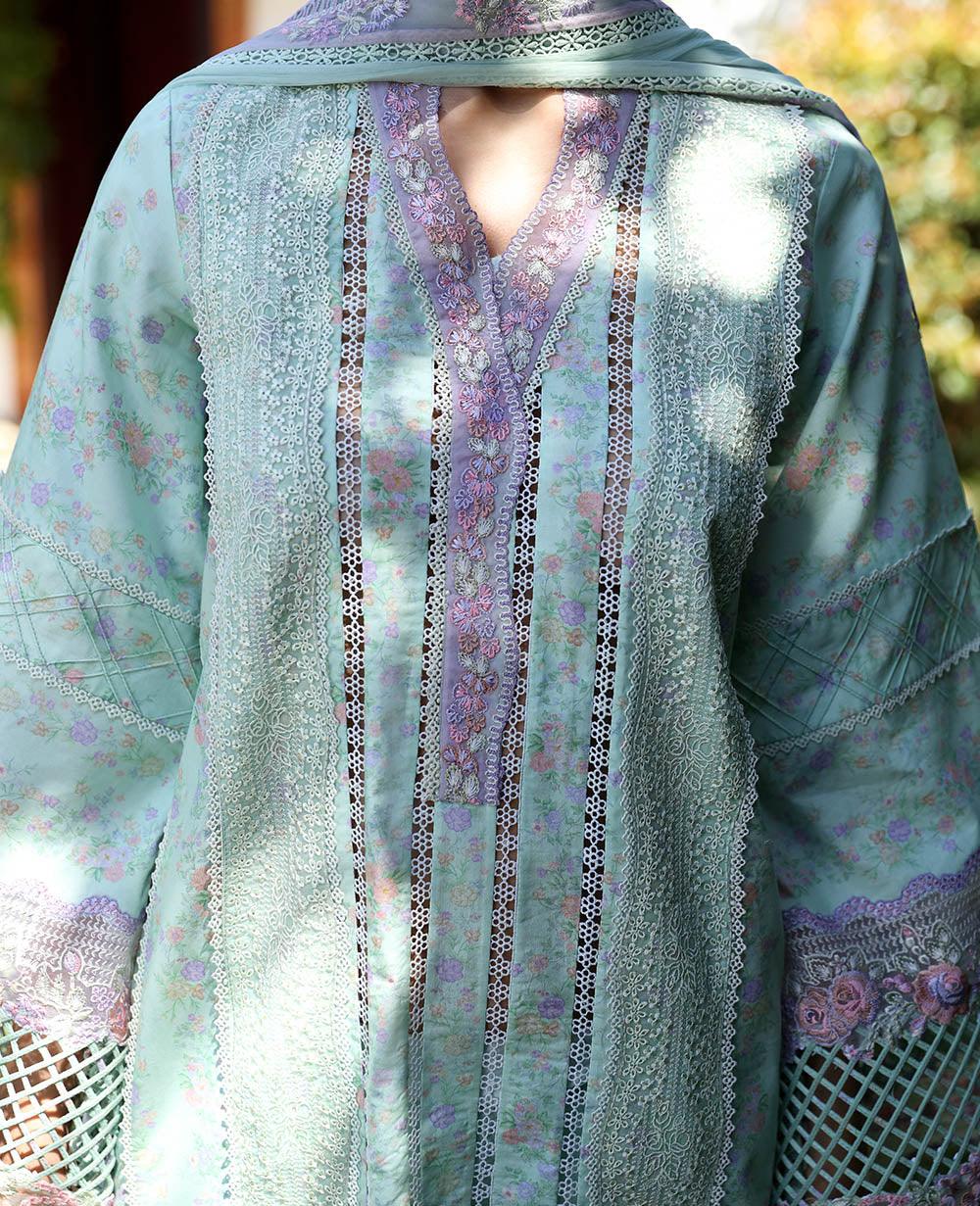 Republic Womenswear | Aylin Summer Lawn 24 | Rosa (D8-A) - Aqsa Fabrics