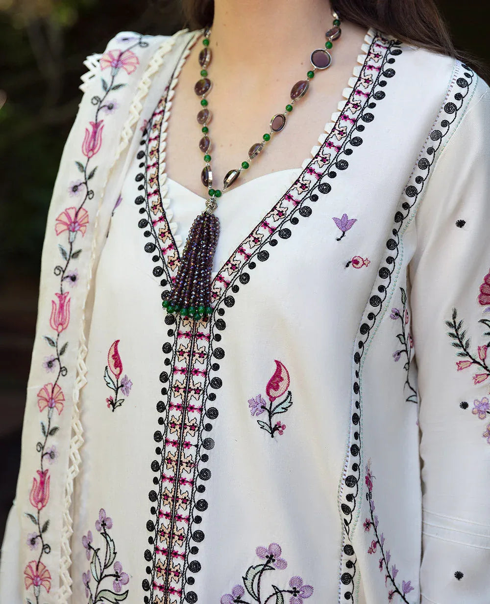 Republic Womenswear | Aylin Summer Lawn 24 | Muguet (D1-B) - Aqsa Fabrics