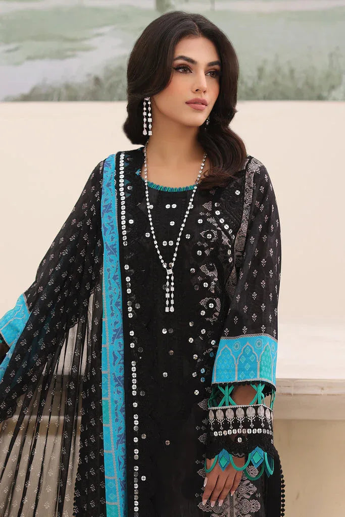 Charizma | Naranji Embroidered Lawn 24 | CN4-002 - Aqsa Fabrics