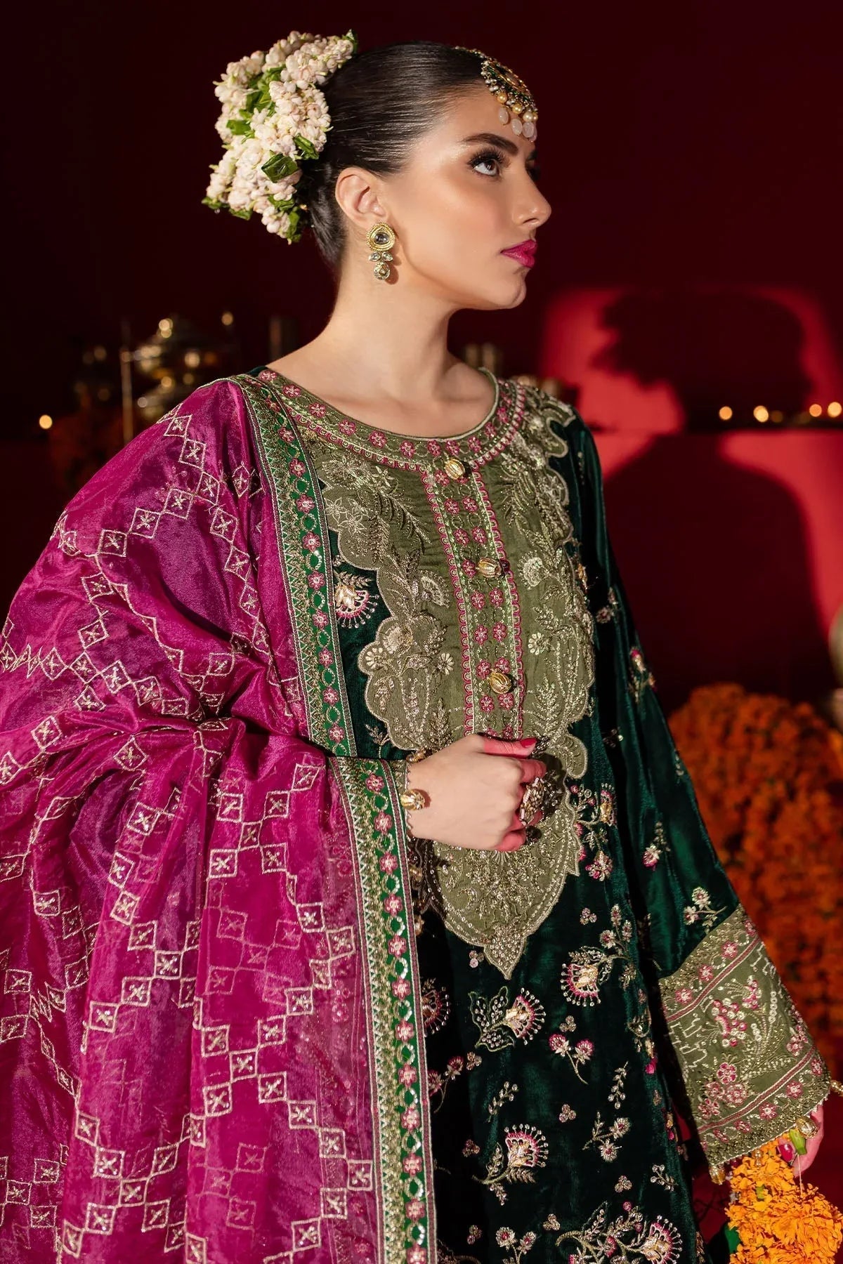 Nureh | Maya Velvet | NW-88 - Aqsa Fabrics