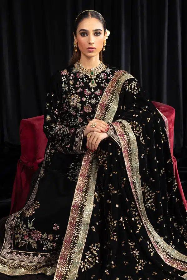 Nureh | Maya Velvet 23 | Kiyara - Aqsa Fabrics