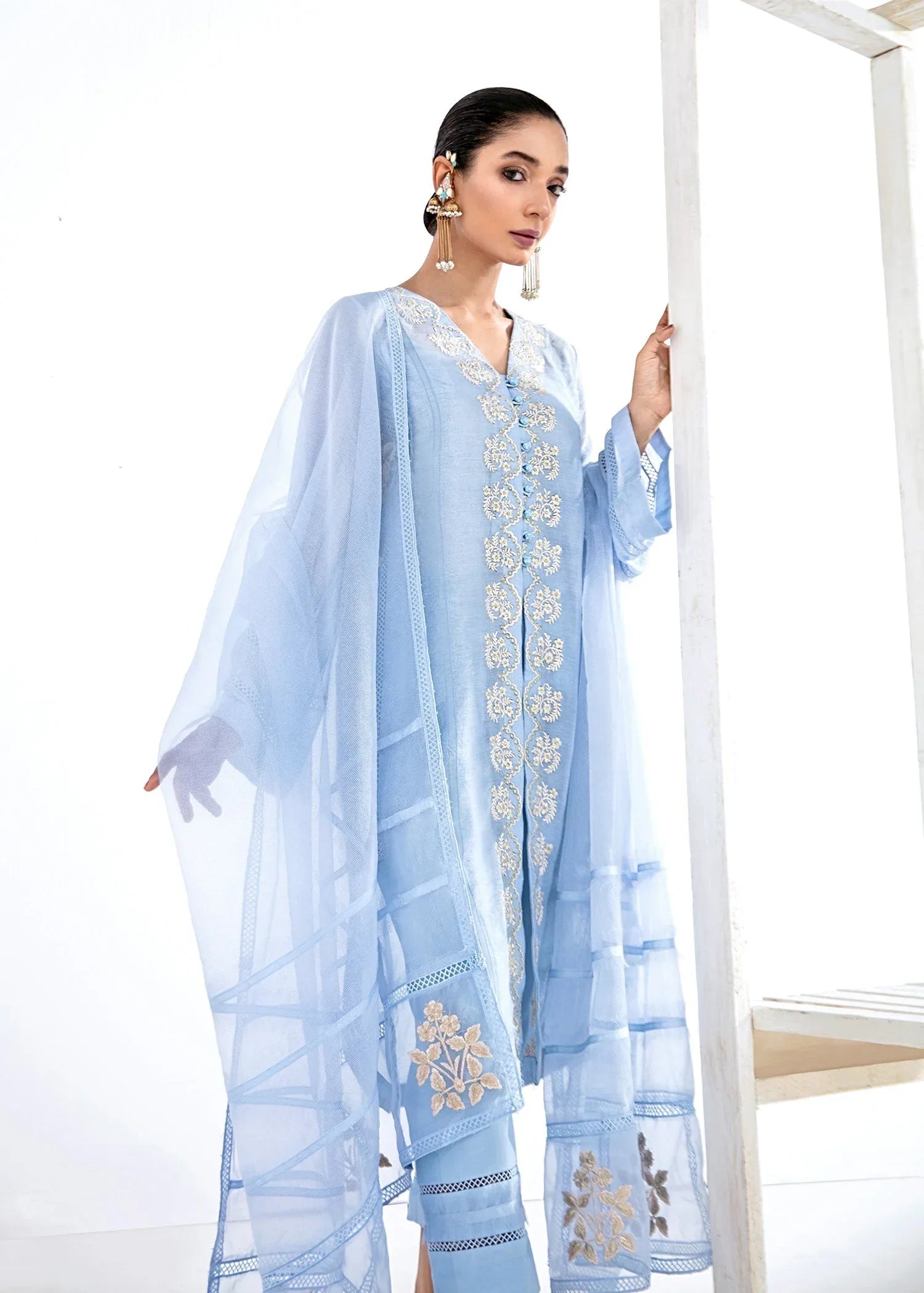 Saira Shakira | Luxury Pret | Iris - Aqsa Fabrics