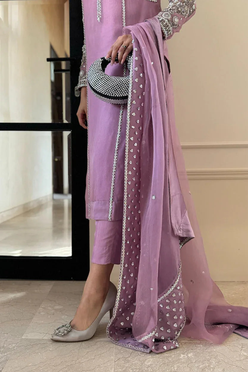 Muntaha | Zara Semi Formals | Maina - Aqsa Fabrics