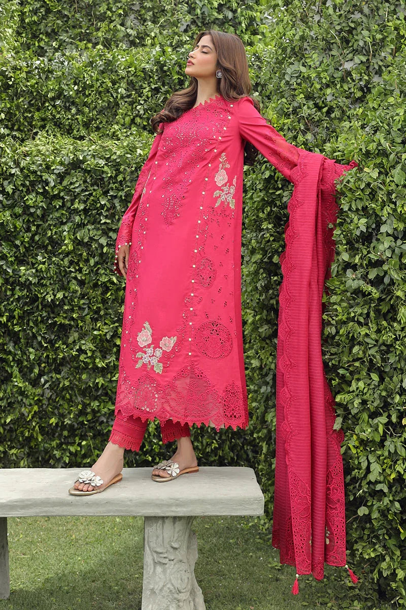 Qalamkar | Festive Lawn 2024 | PS-06 MALIHA - Aqsa Fabrics