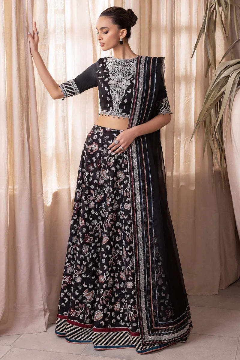Jazmin | Formals Collection | RAW SILK UR-7015 - Aqsa Fabrics