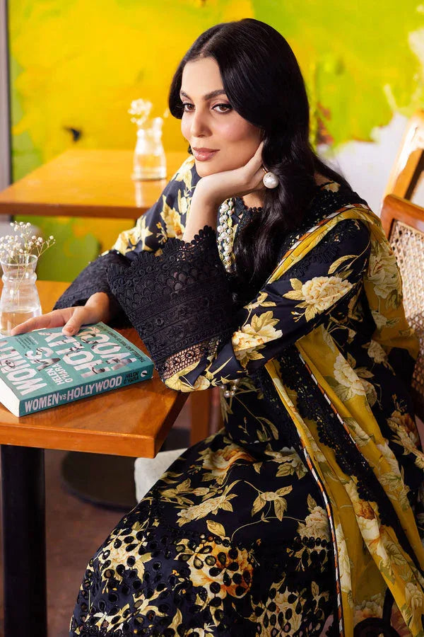 Nureh | Glam Girl Lawn | GL-12 - Aqsa Fabrics