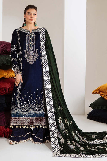 Nureh | Maya Velvet | NW-109 - Aqsa Fabrics
