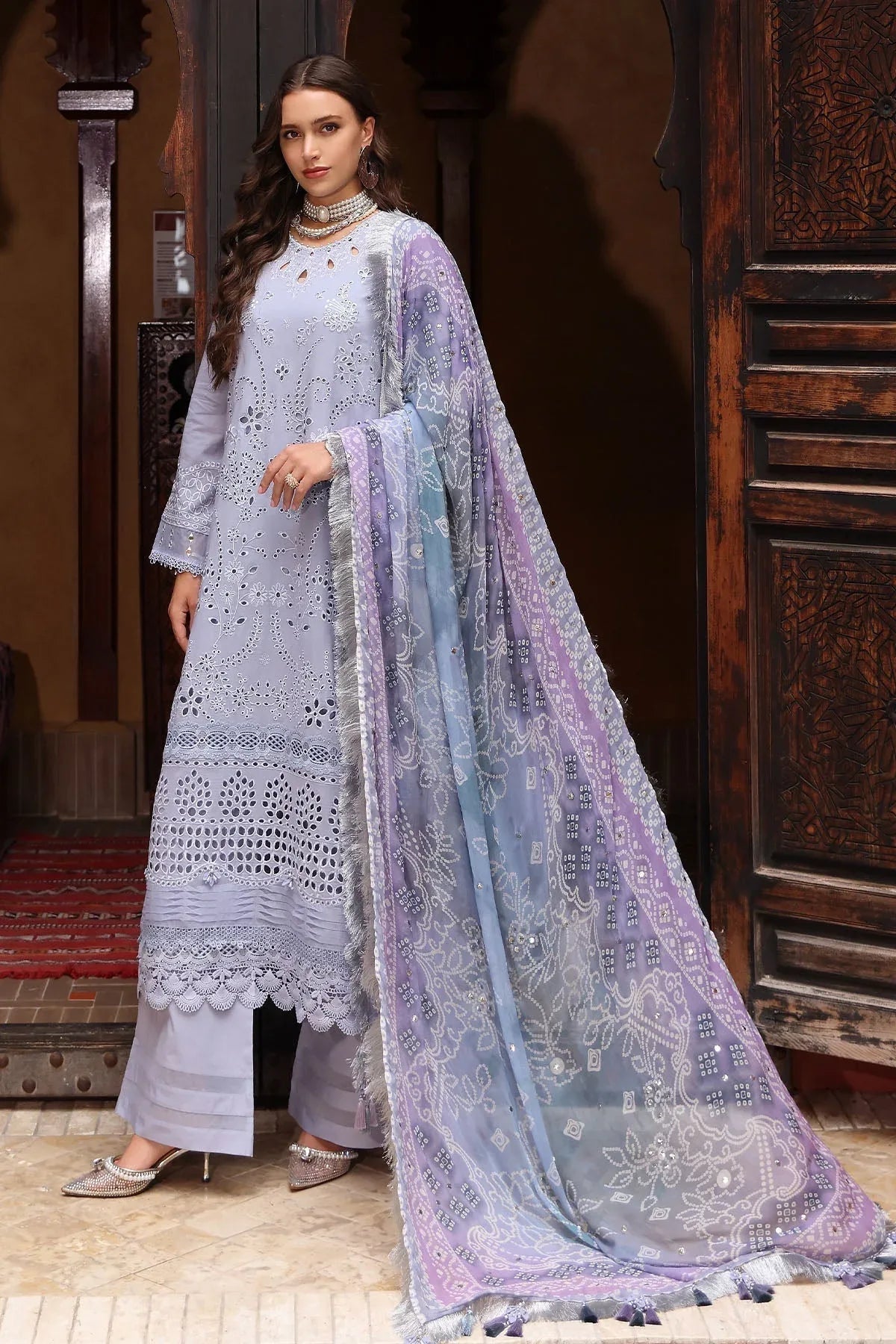 Nureh | Bazaar Lawn 25 | NE-108 - Aqsa Fabrics