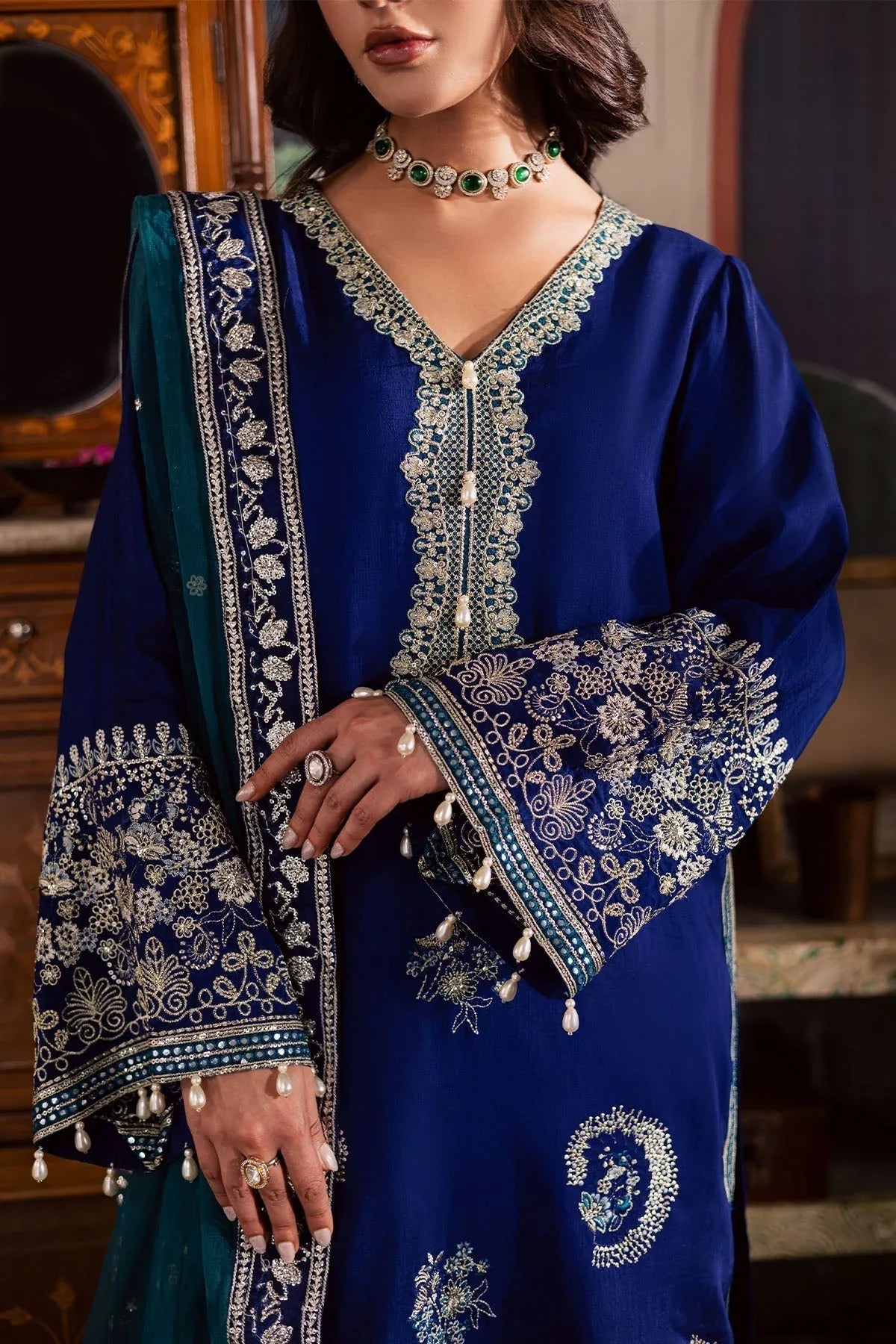 Nureh | Nur Mahal | NE-192 - Aqsa Fabrics