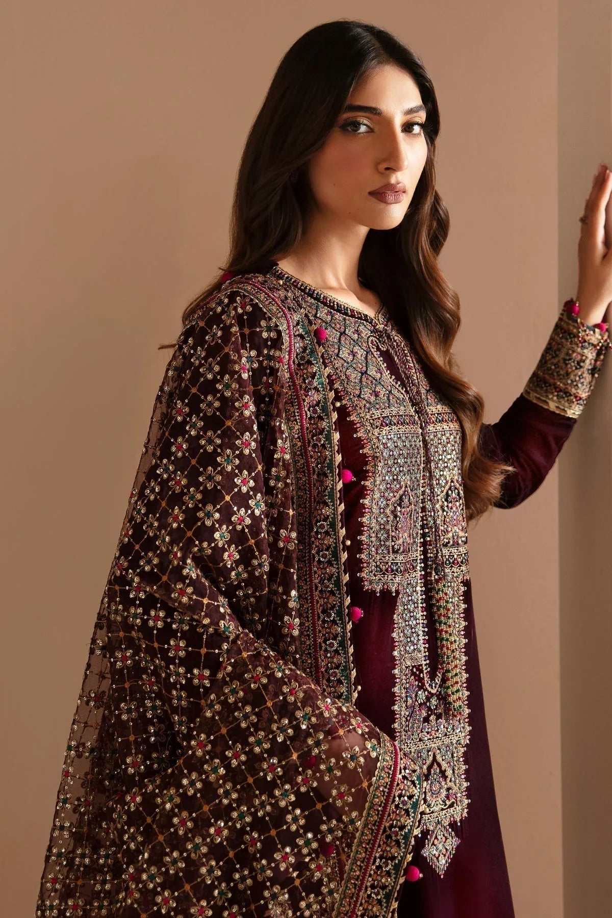 Jazmin | Velvet Edit 24 | Velvet Formal VF-2022 - Aqsa Fabrics