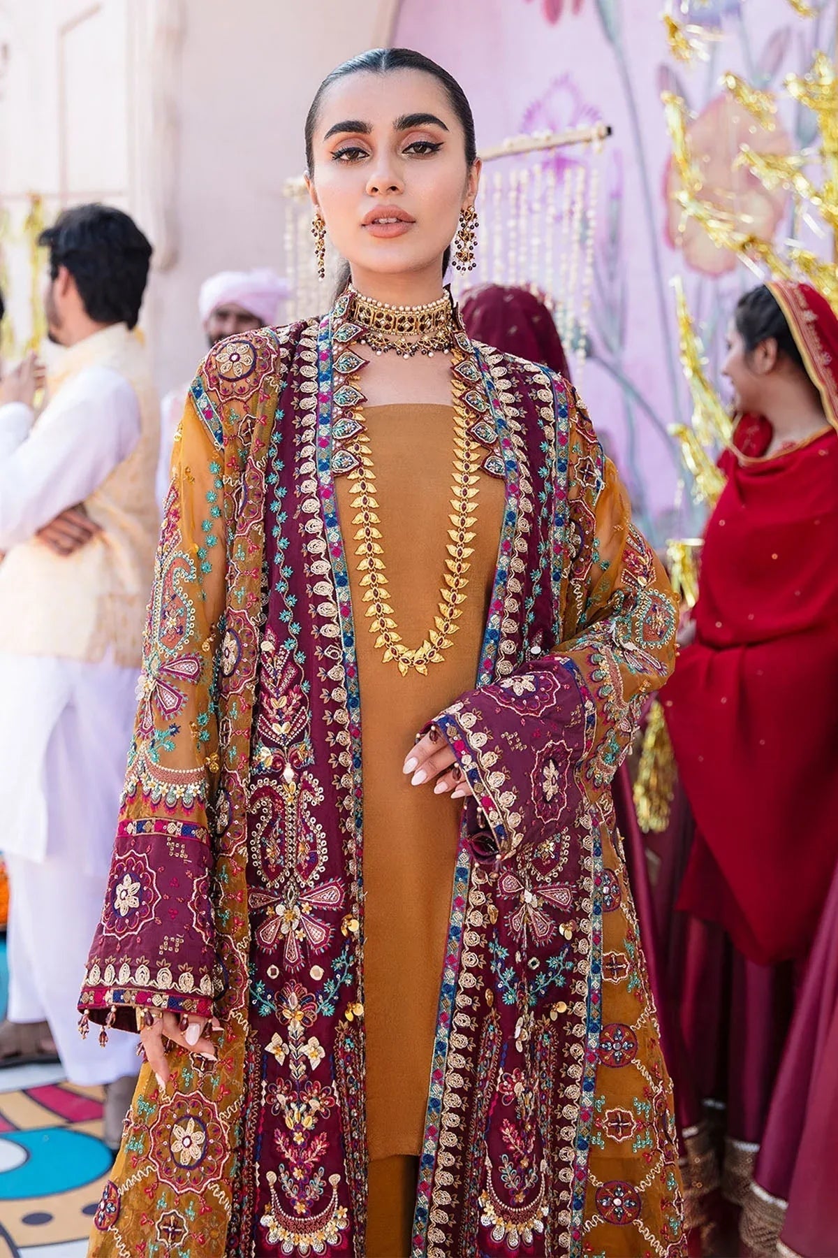 Nureh | Jhoomro 25' | Gulshan Shirt - Aqsa Fabrics