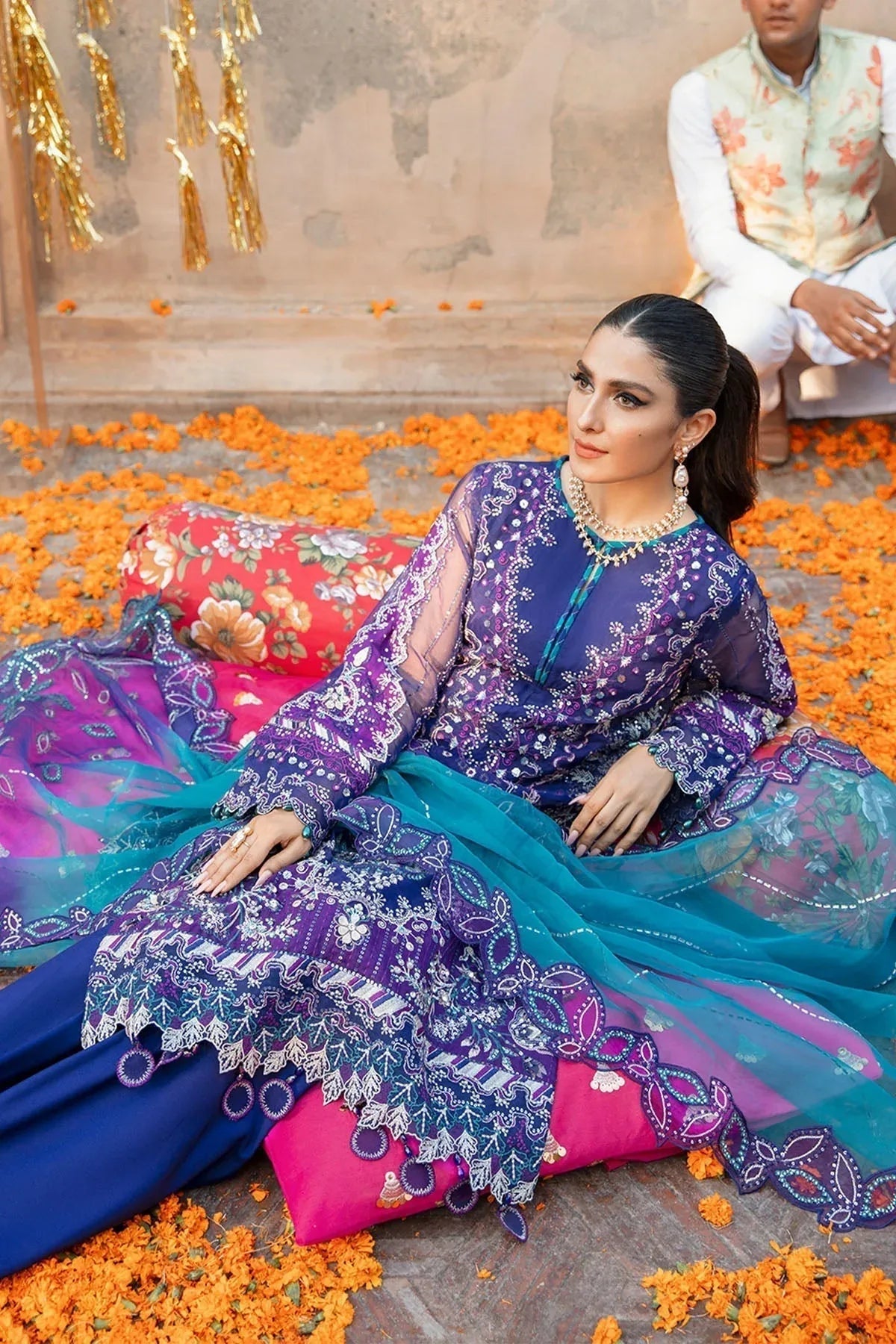 Nureh | Jhoomro Wedding Formals | Neelum - Aqsa Fabrics