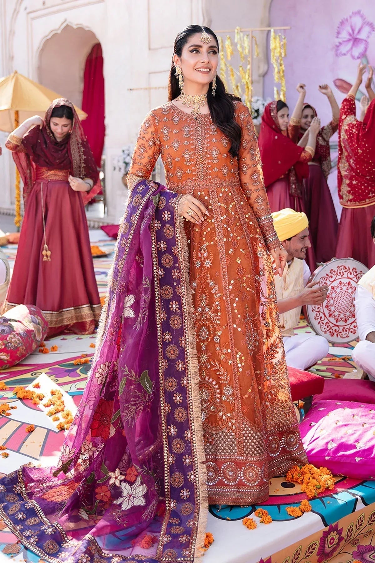 Nureh | Jhoomro 25' | Naubahar - Aqsa Fabrics