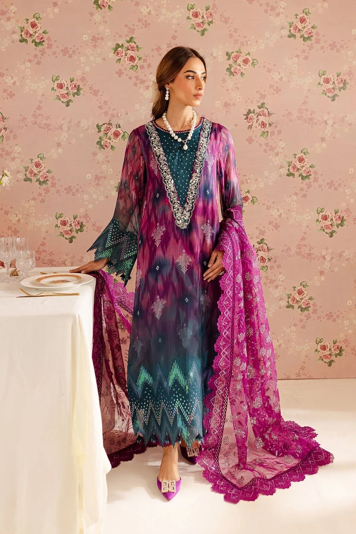 Nureh | Ballerina Formals | NU2-159 - Aqsa Fabrics