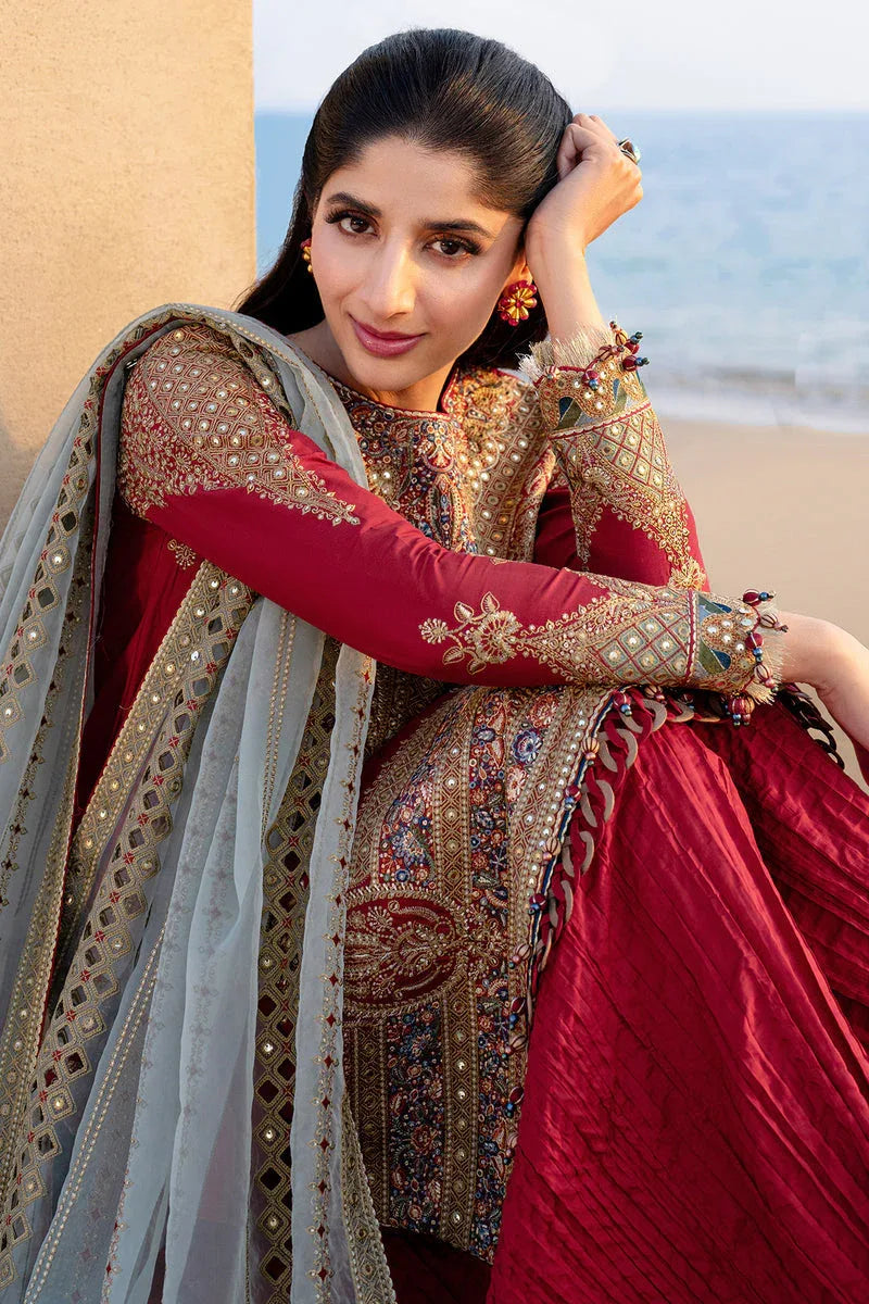Jazmin | Shahkaar Luxury Lawn 25 | SL25-D5 - Aqsa Fabrics