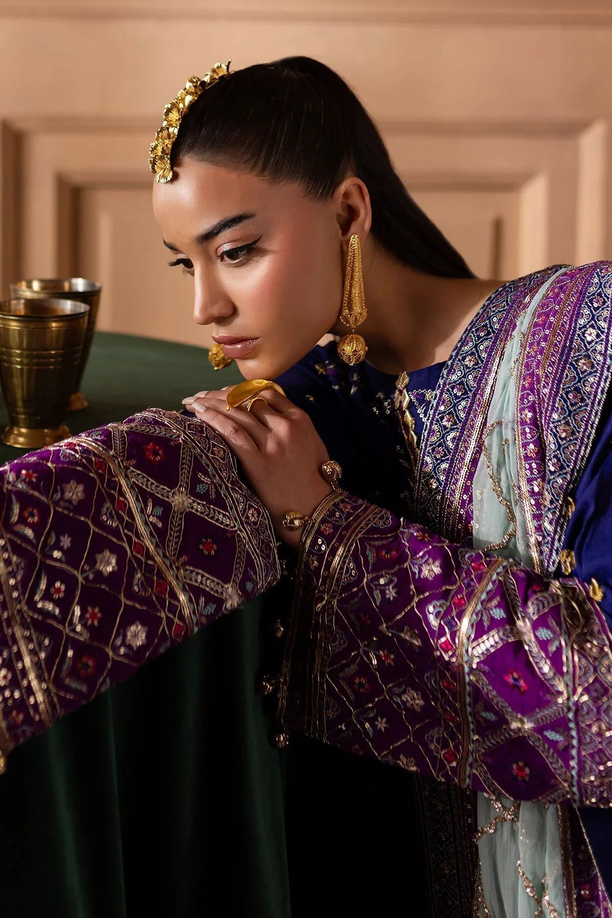 Nureh | Nur Mahal Formals |  NE-137 - Aqsa Fabrics