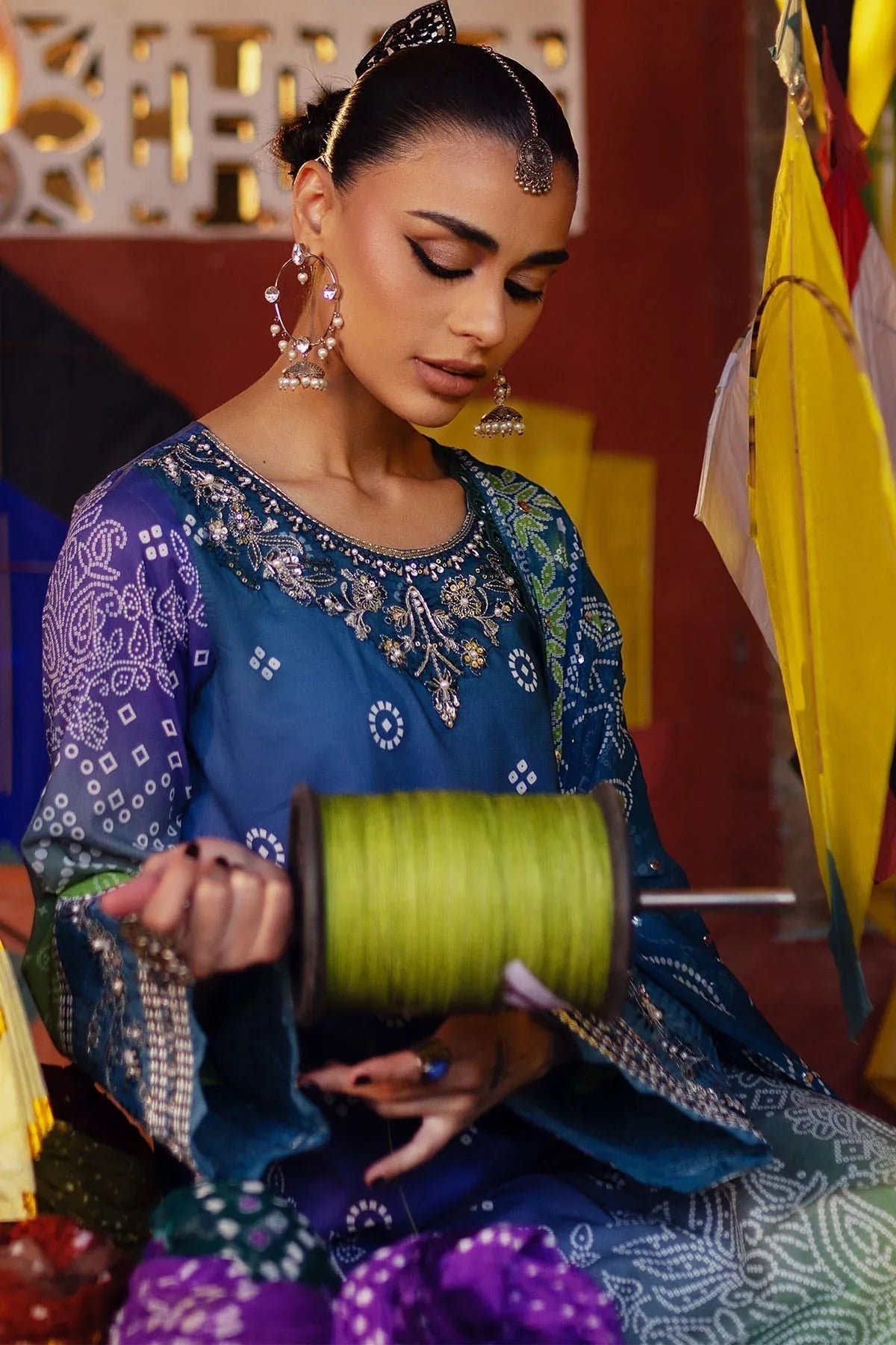 Nureh | Bazaar Lawn | NS-133 - Aqsa Fabrics
