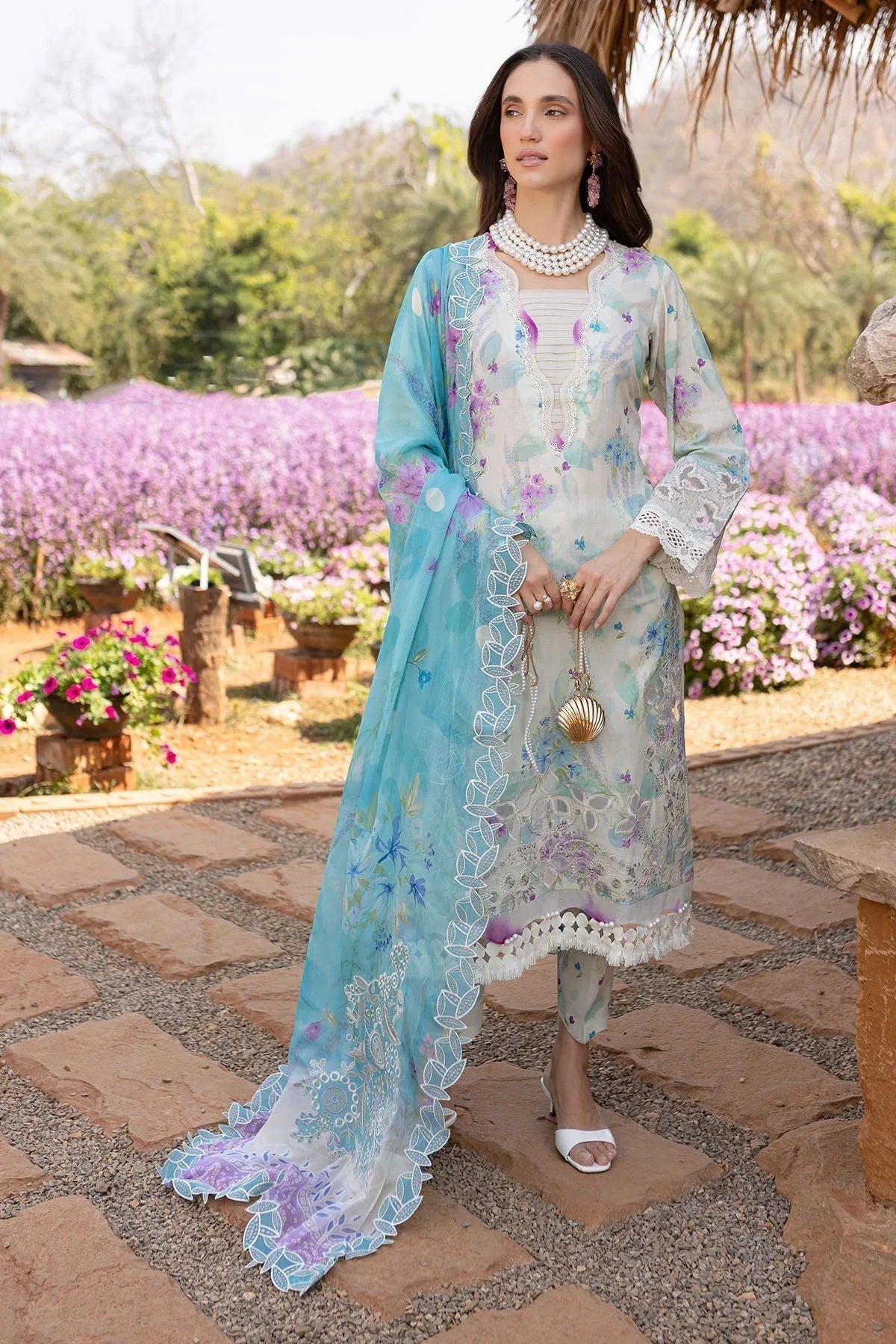 Nureh | Bloom 25 | BL-05 - Aqsa Fabrics
