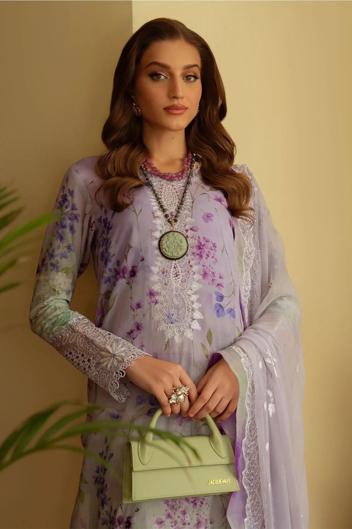 Nureh | Maya Swiss Lawn | NS-148 - Aqsa Fabrics