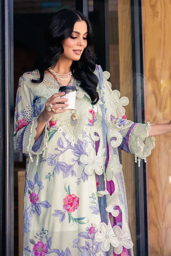 Nureh | Glam Girl Lawn | GL-07 - Aqsa Fabrics