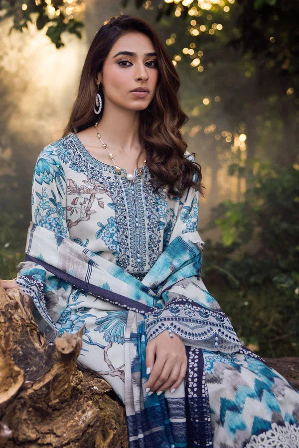 Nureh | Gardenia Lawn 24 | NSG-139 - Aqsa Fabrics