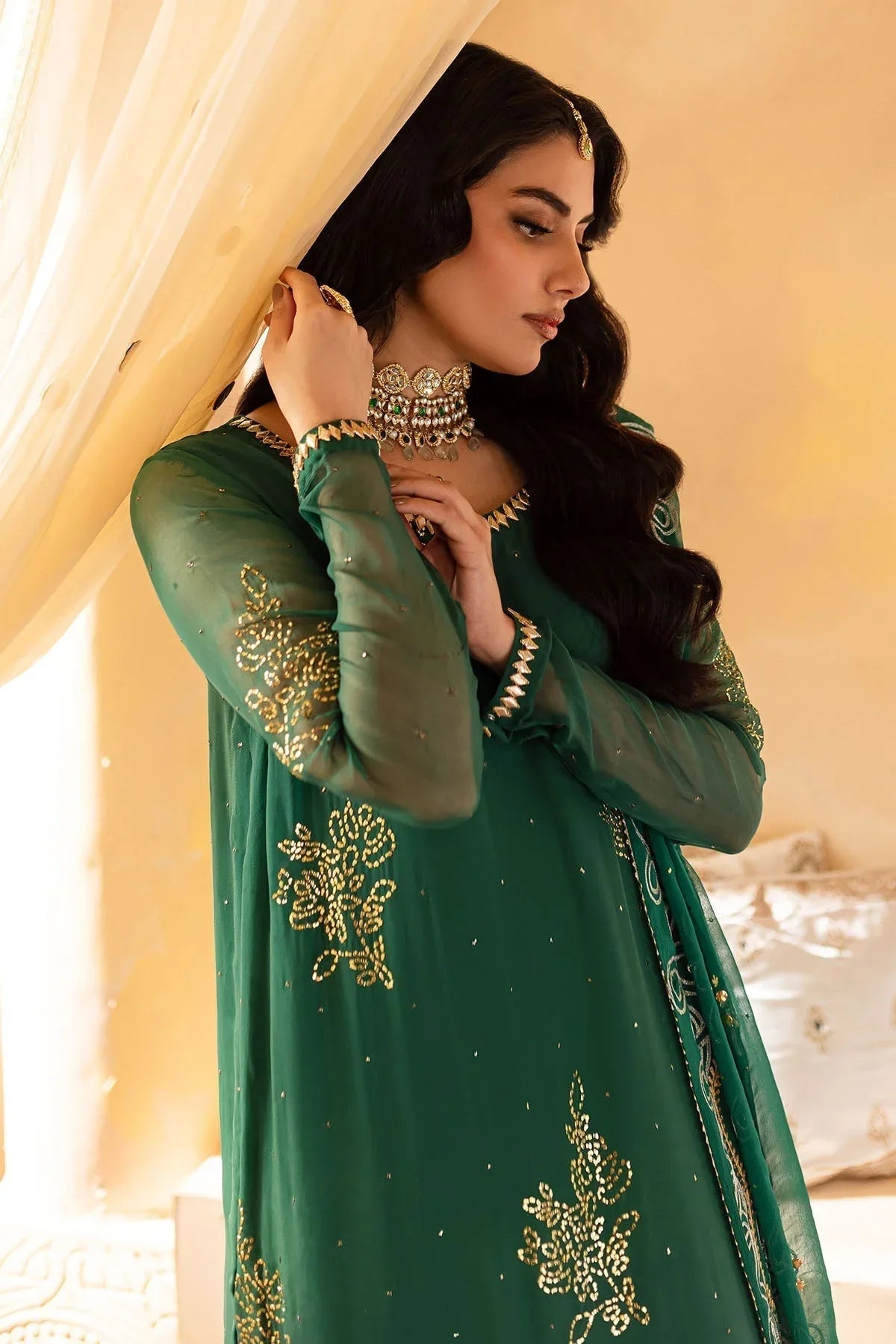 Nureh | Mukeshkari Formals | MK-01 - Aqsa Fabrics