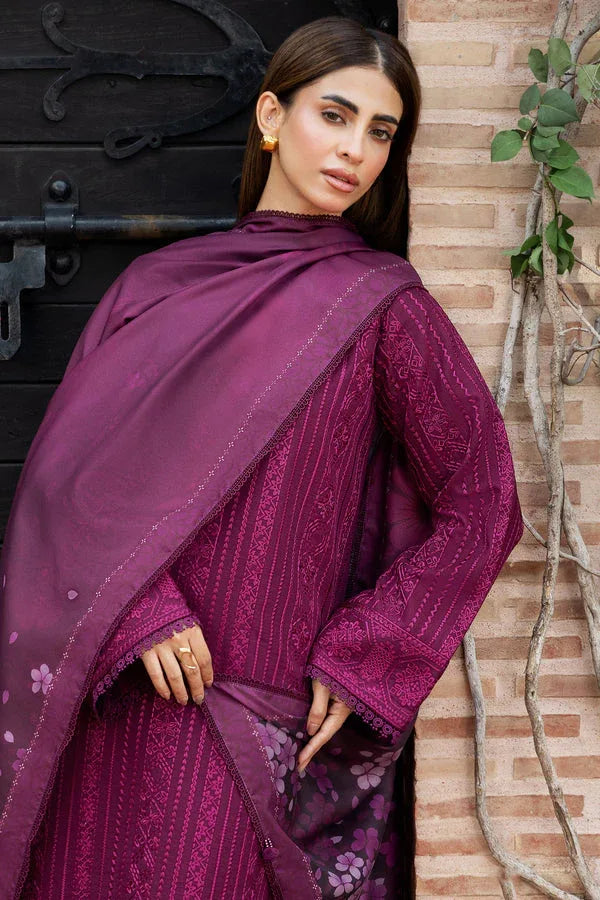 Farasha | Eminence Khaddar 25 | Rosemer - Aqsa Fabrics