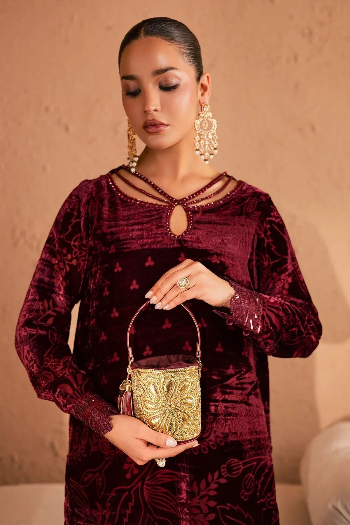 Nureh | Ballerina Winter 25 | NU2-190 - Aqsa Fabrics