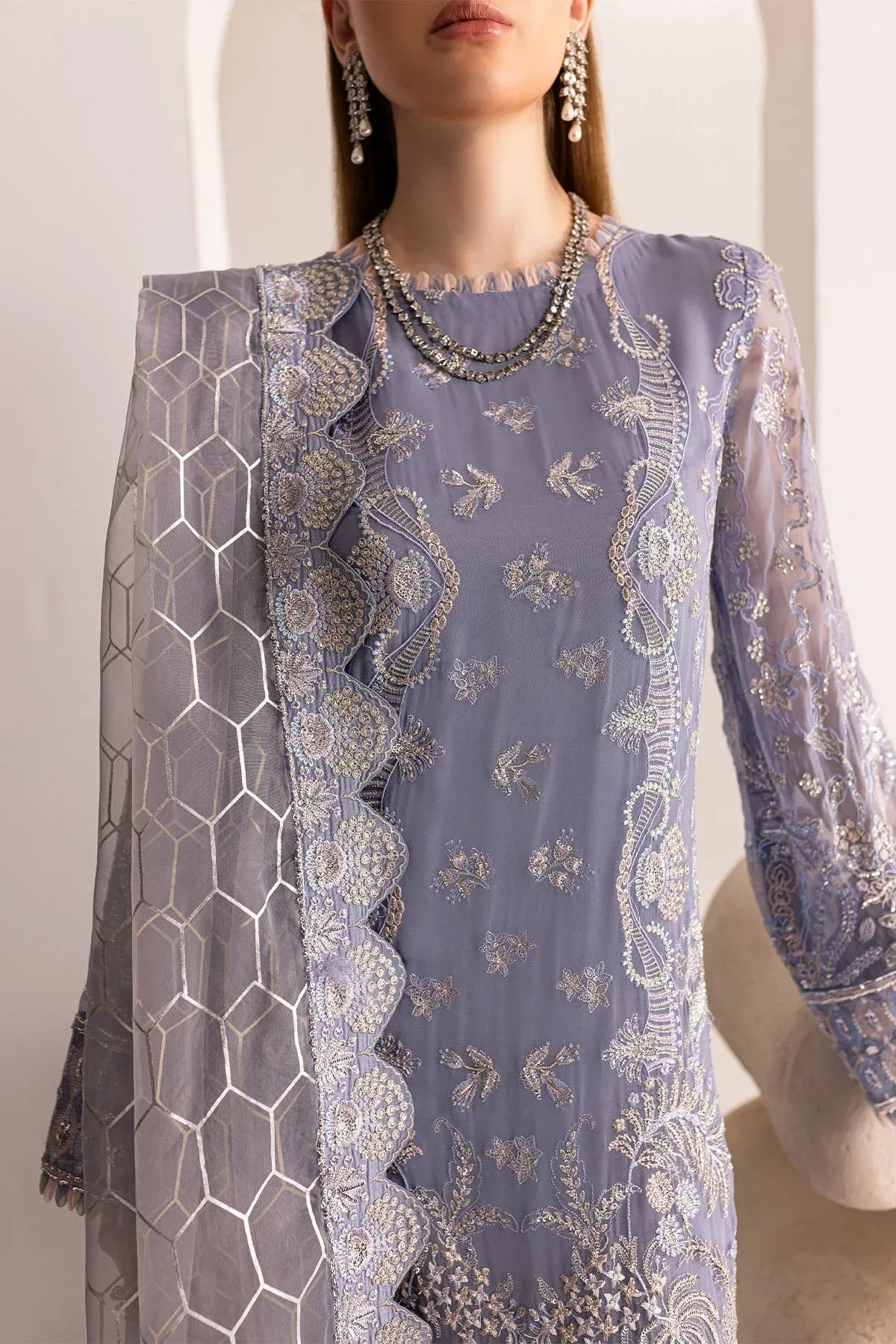 Nureh | Fancy Formals | NP-518 - Aqsa Fabrics