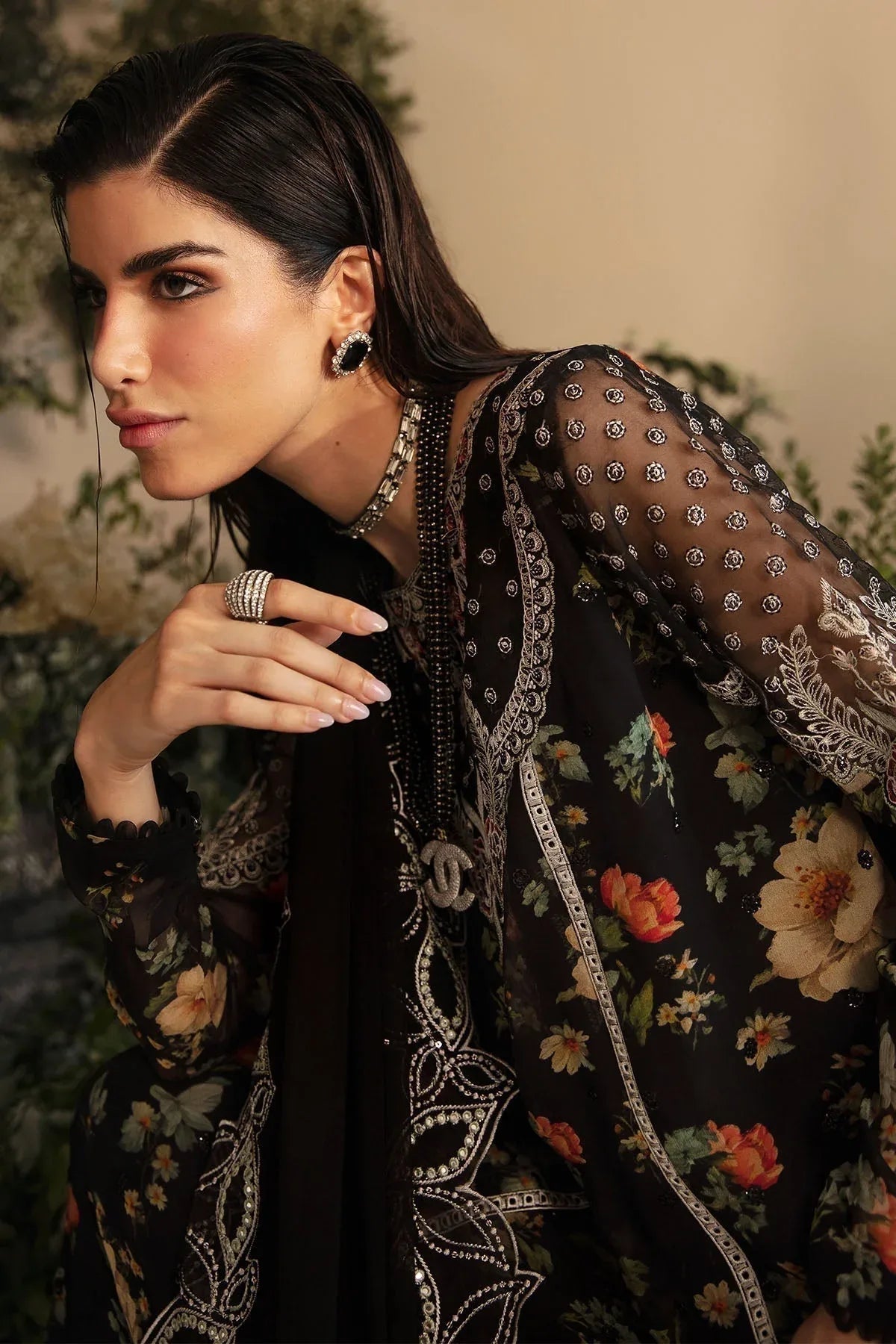 Nureh | Amaya Formals | AM-04 - Aqsa Fabrics