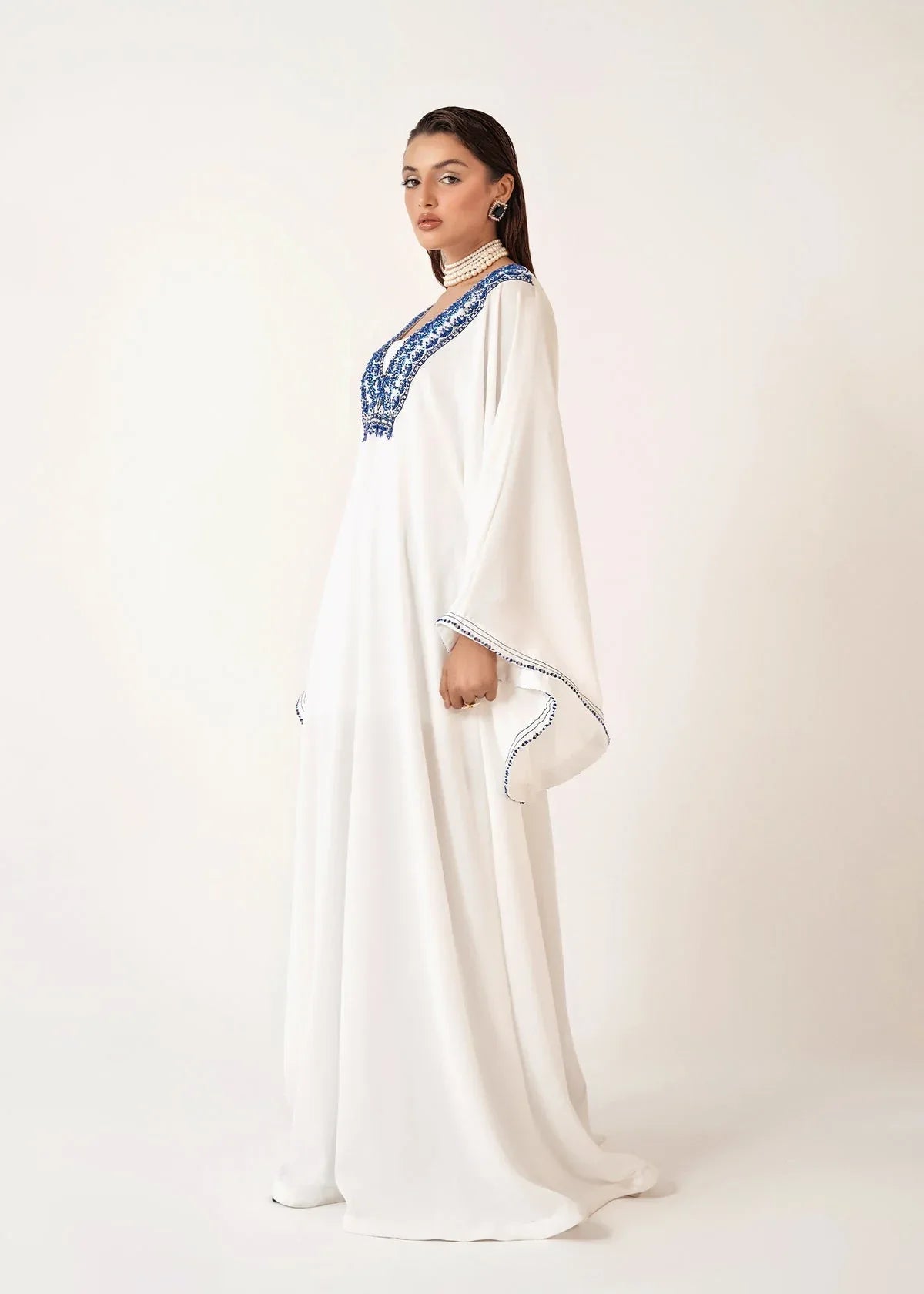 Dastoor | Euphoria Luxury Pret 24 | Marshmallow - Aqsa Fabrics