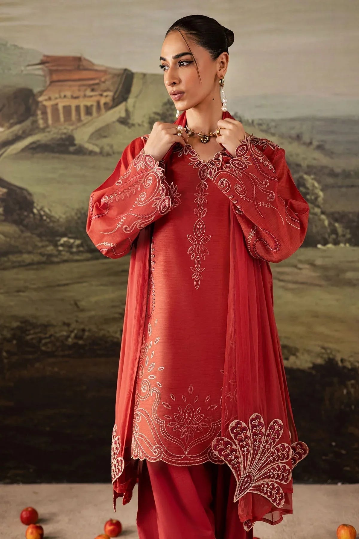 Nureh | Shades of Winter | NP-669 - Aqsa Fabrics