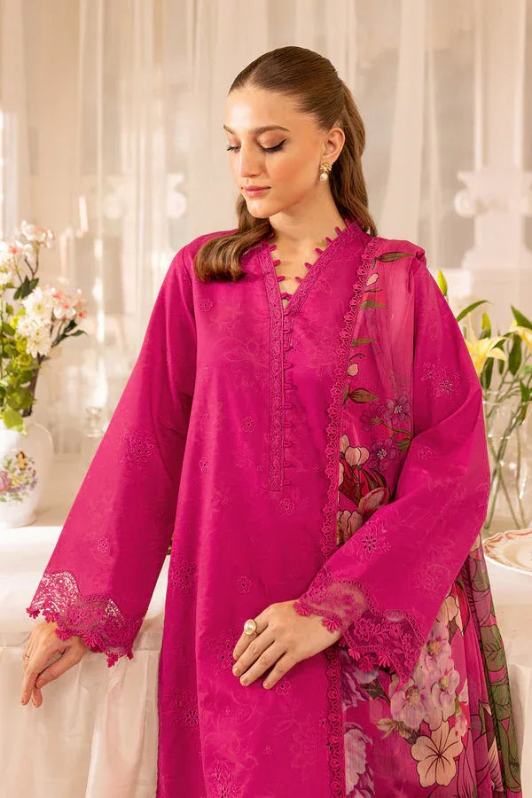 Farasha | Seraya Lawn 24 | ASTER - Aqsa Fabrics