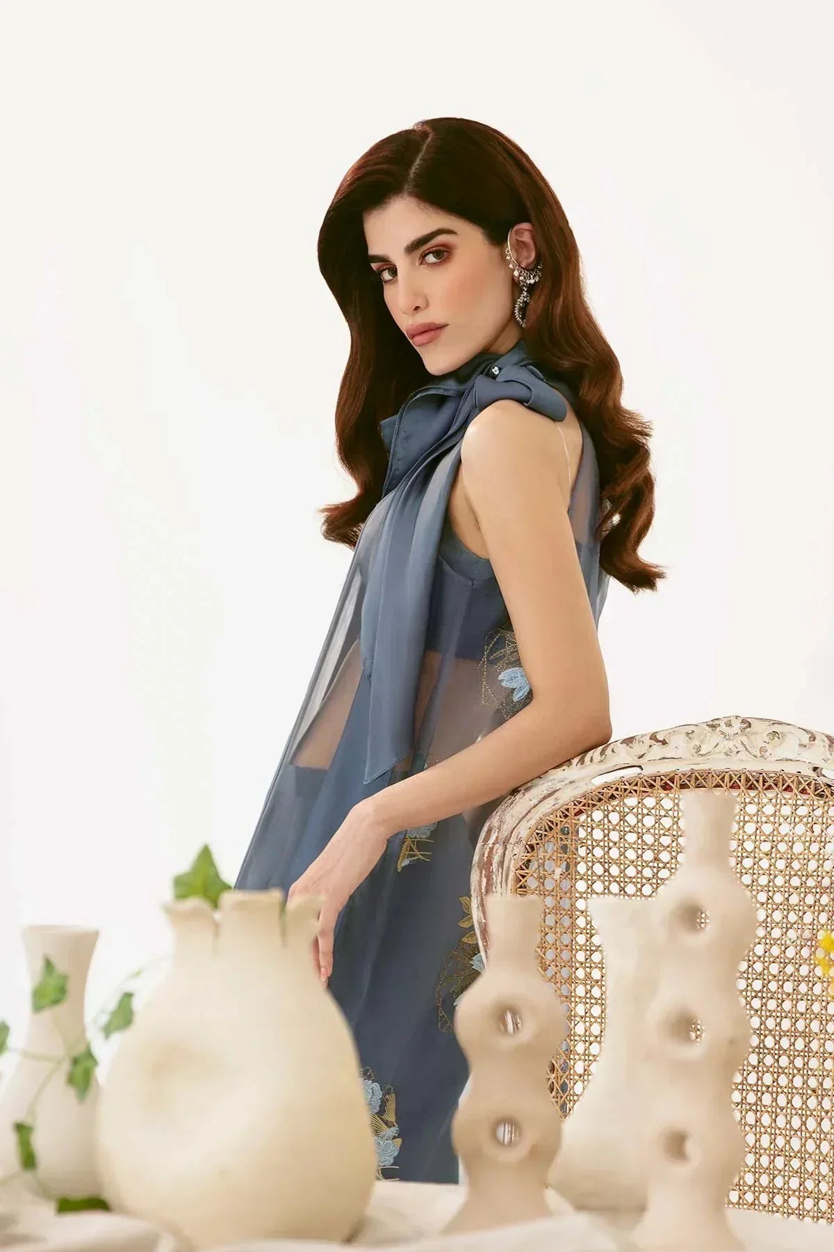 Mina Kashif | Ala Mode Luxury Formals 23 | Amaya - Aqsa Fabrics