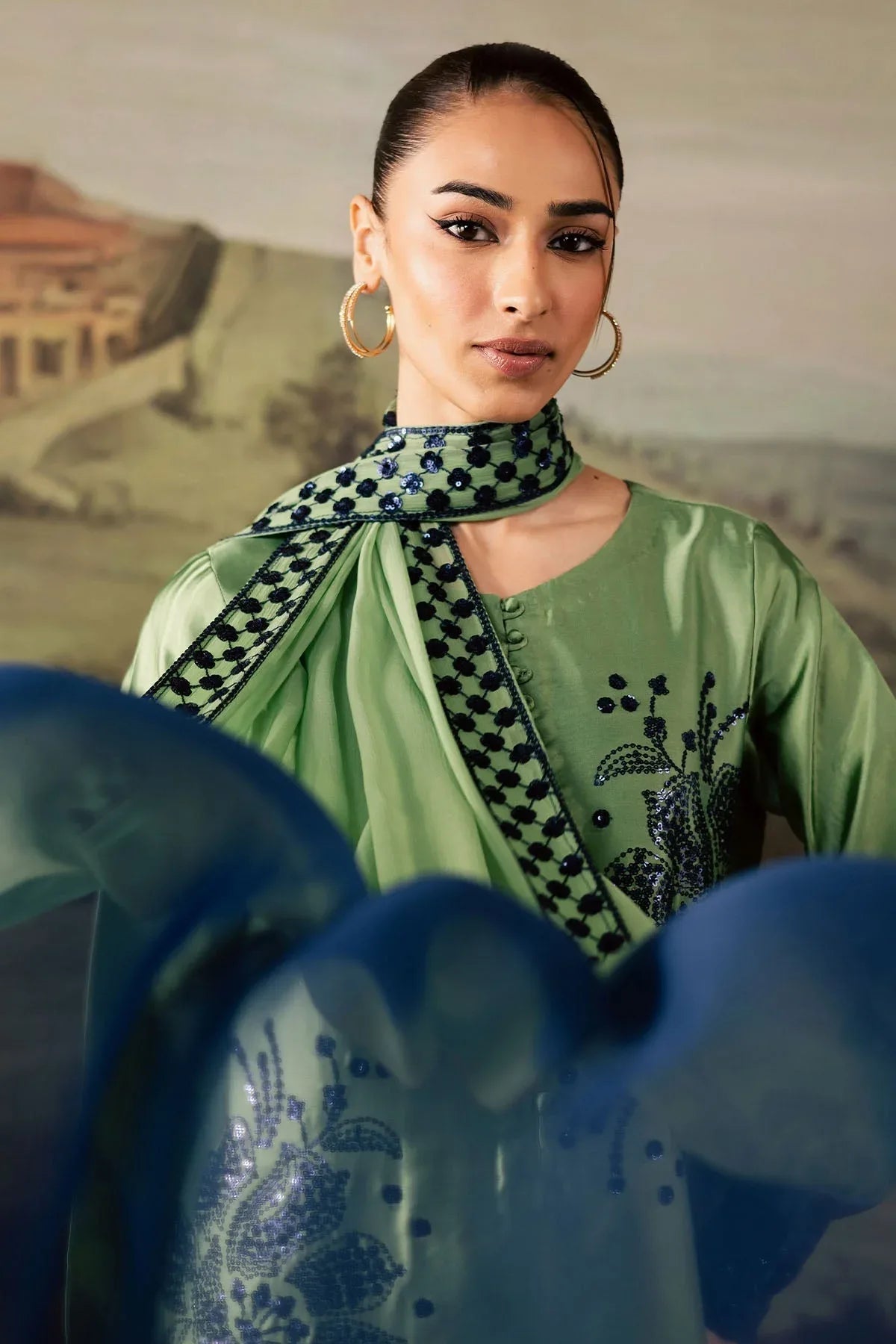 Nureh | Shades of Winter | NP-677 - Aqsa Fabrics