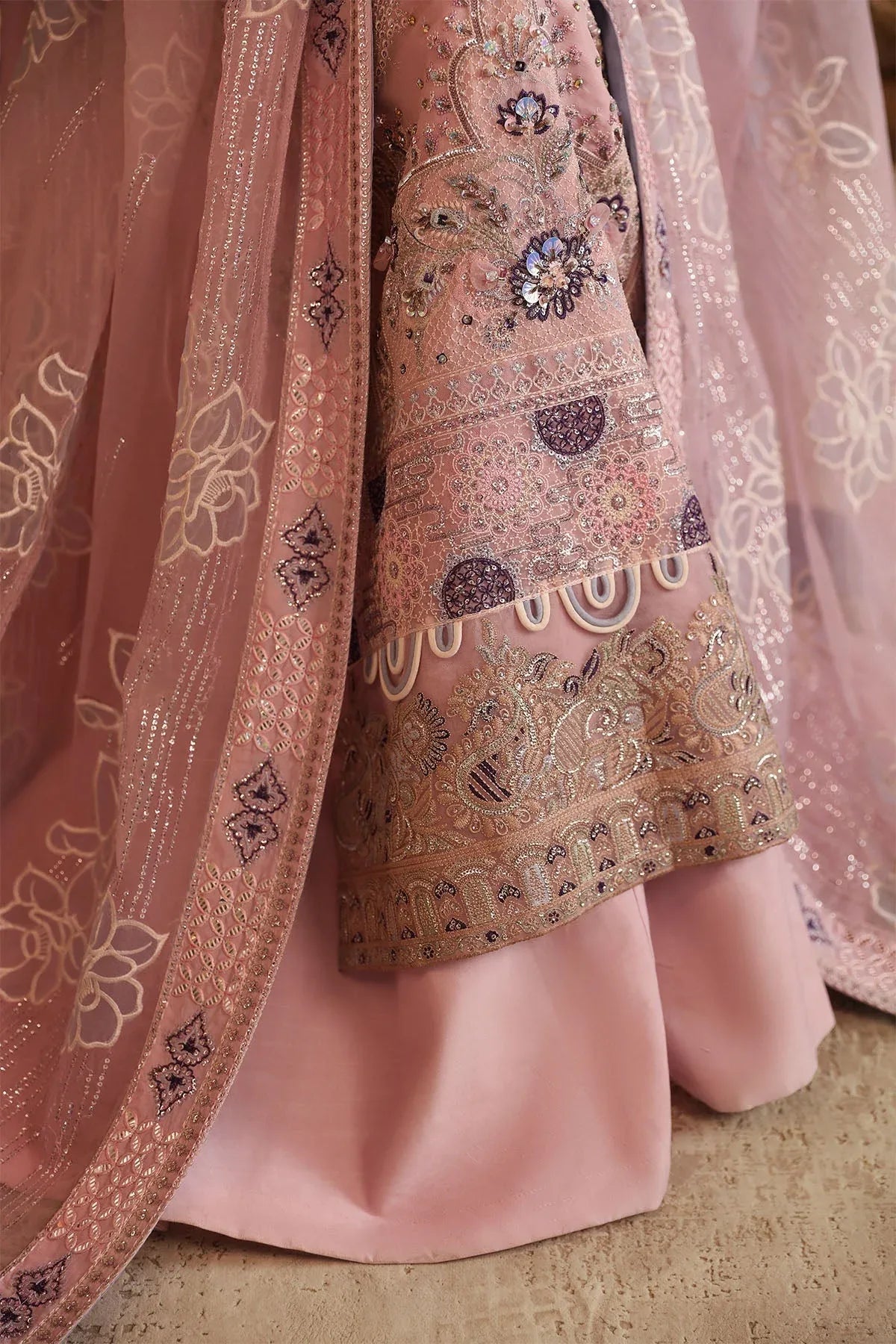 Nureh | Jhoomro Wedding Formals | NL-69 RANIA - Aqsa Fabrics
