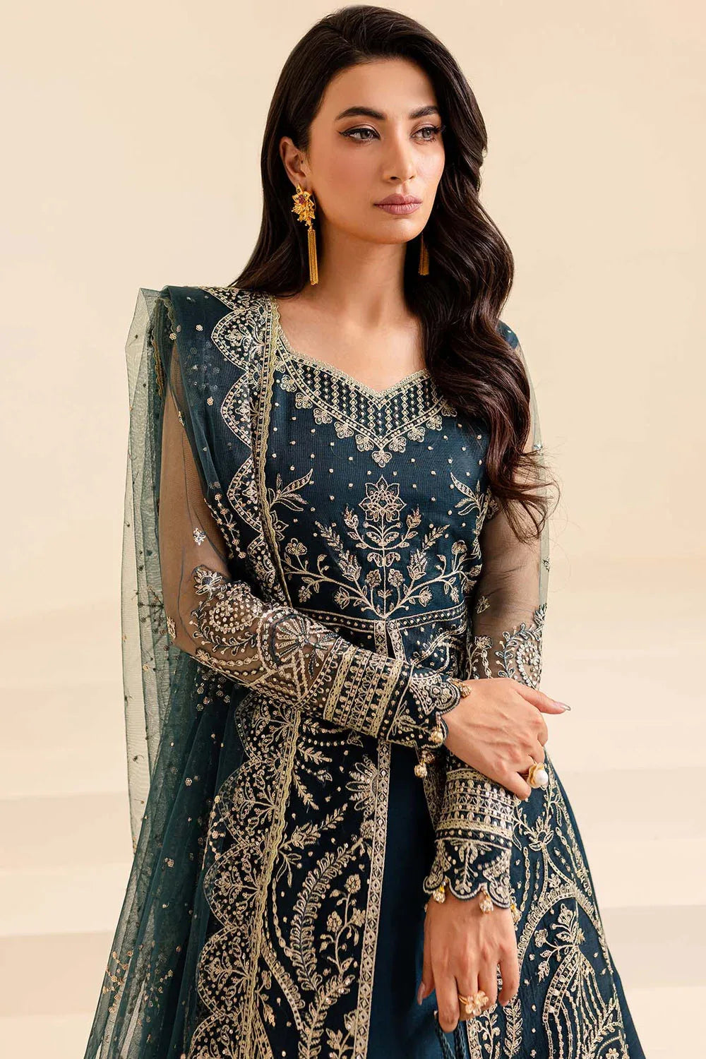 Farasha | Lumiere Formals | Petal Dream - Aqsa Fabrics