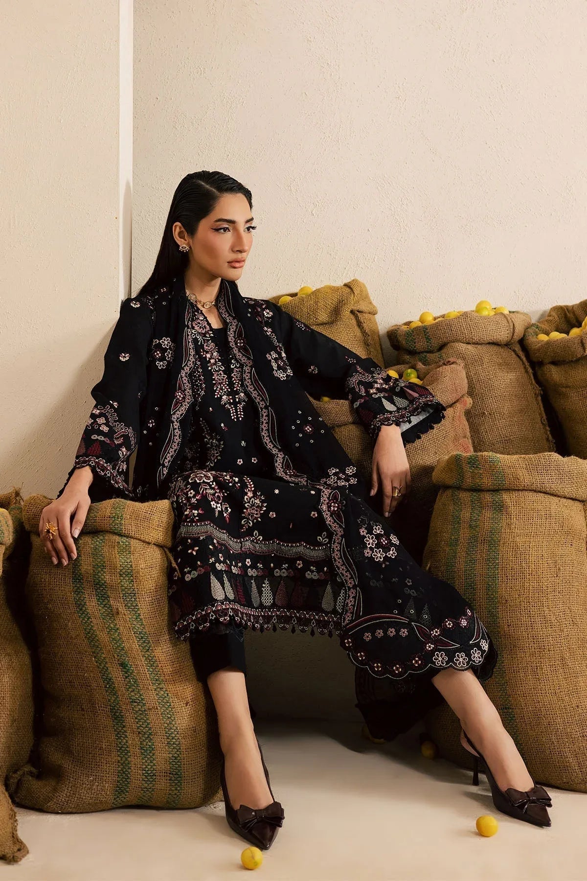 Nureh | Karandi Collection | NE-221 - Aqsa Fabrics