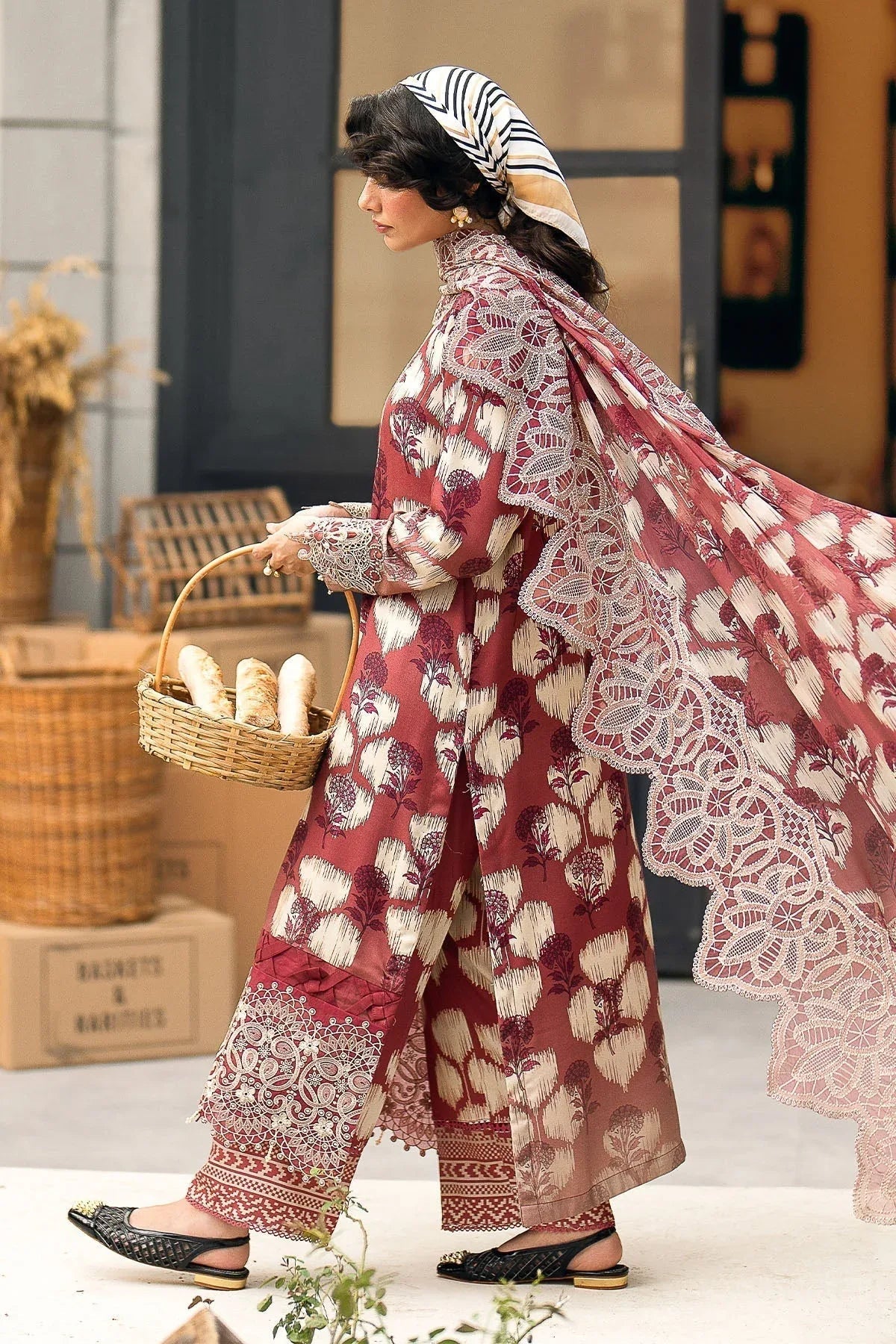 Nureh | Glam Girl Lawn | GL-20 - Aqsa Fabrics