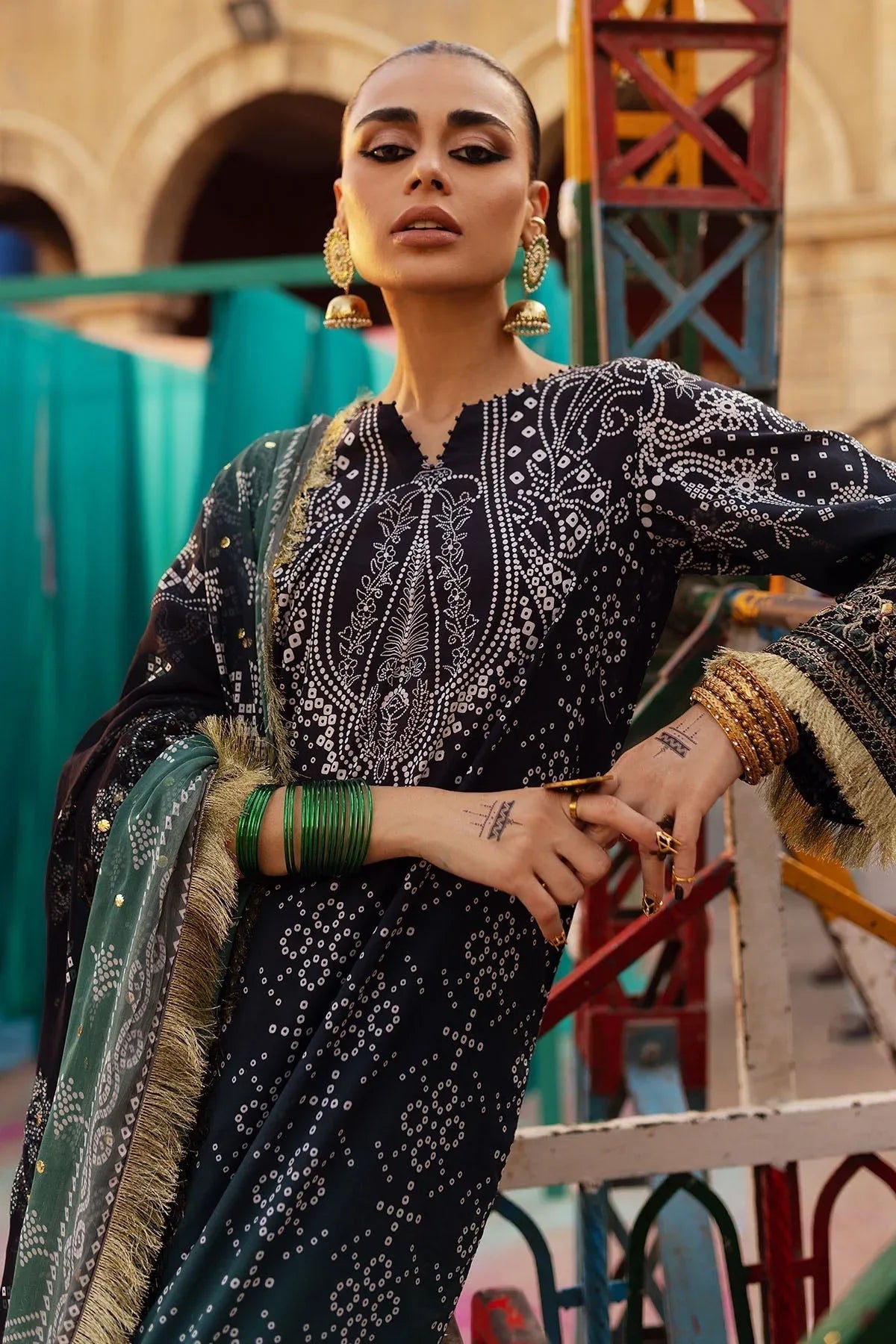 Nureh | Bazaar Lawn | NDS-89 - Aqsa Fabrics