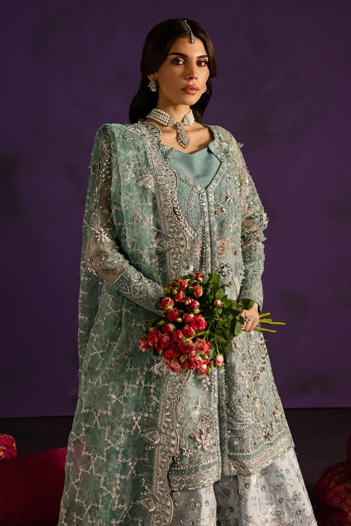 Nureh | Wedding Formals 24 | FP-146 - Aqsa Fabrics