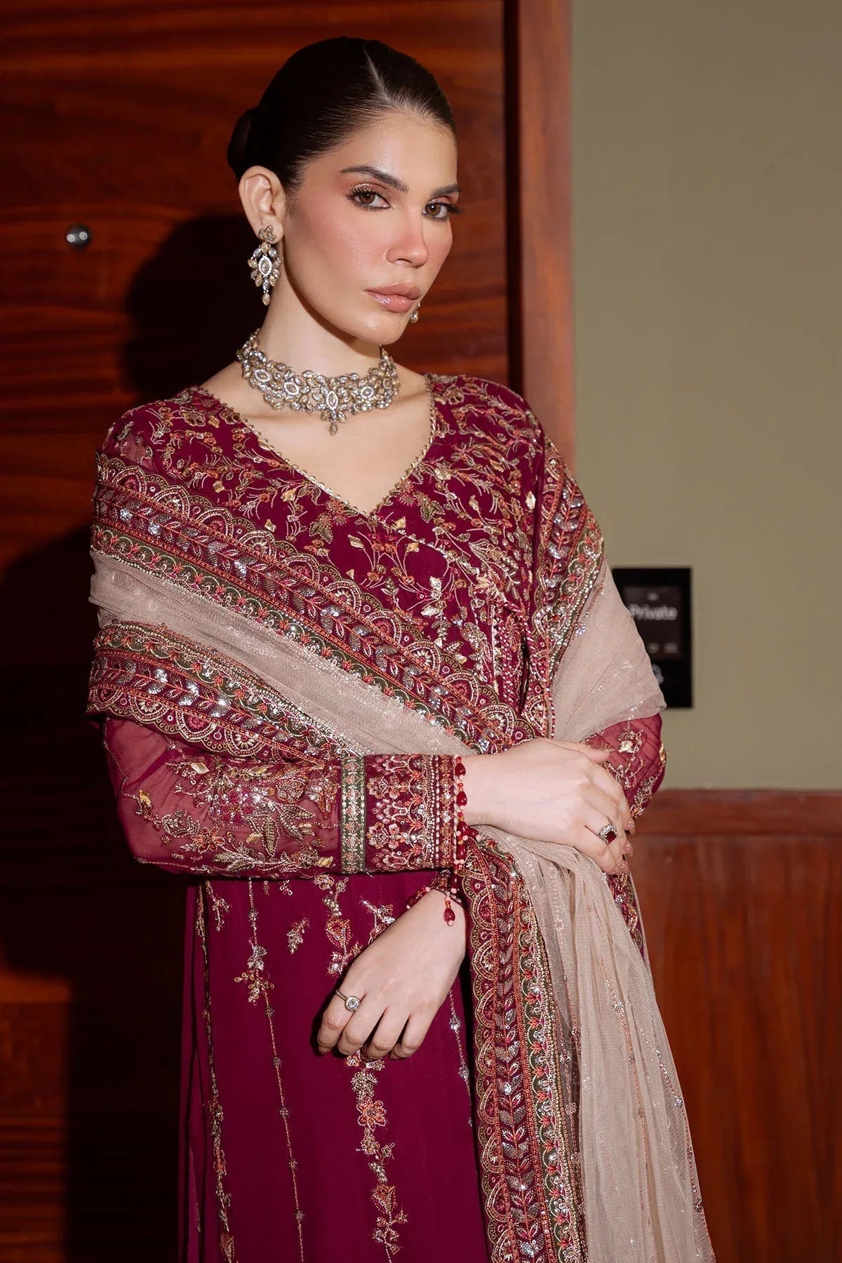 Nureh | Elaya Formals | NEL-86 - Aqsa Fabrics