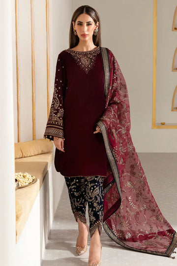 Jazmin | Velvet Edit 24 |  Velvet Formal VF-2017 - Aqsa Fabrics