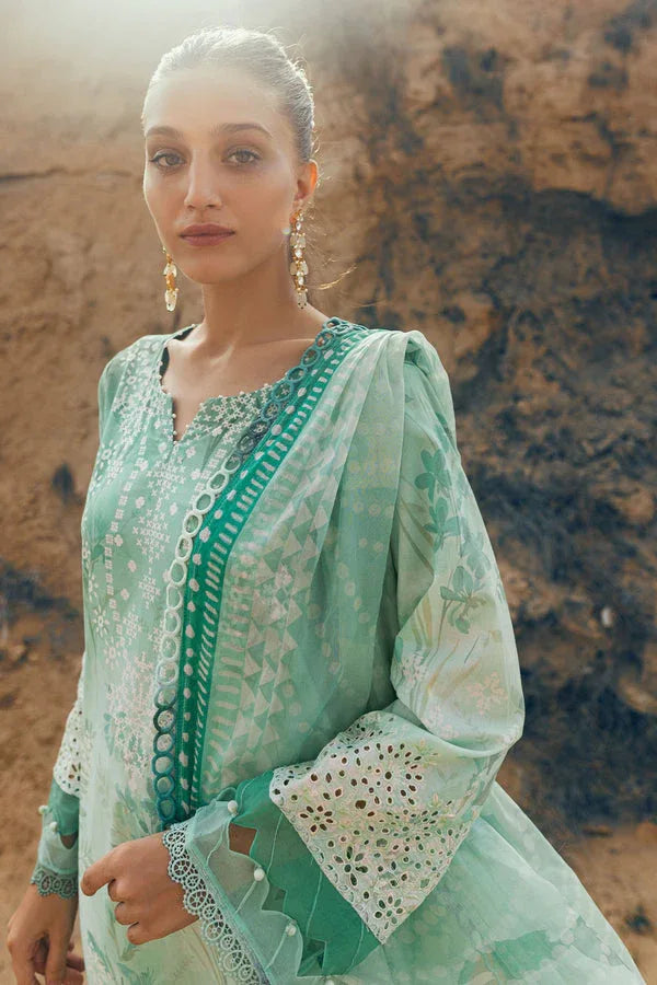 Nureh | Gardenia Lawn 24 | N-01 - Aqsa Fabrics